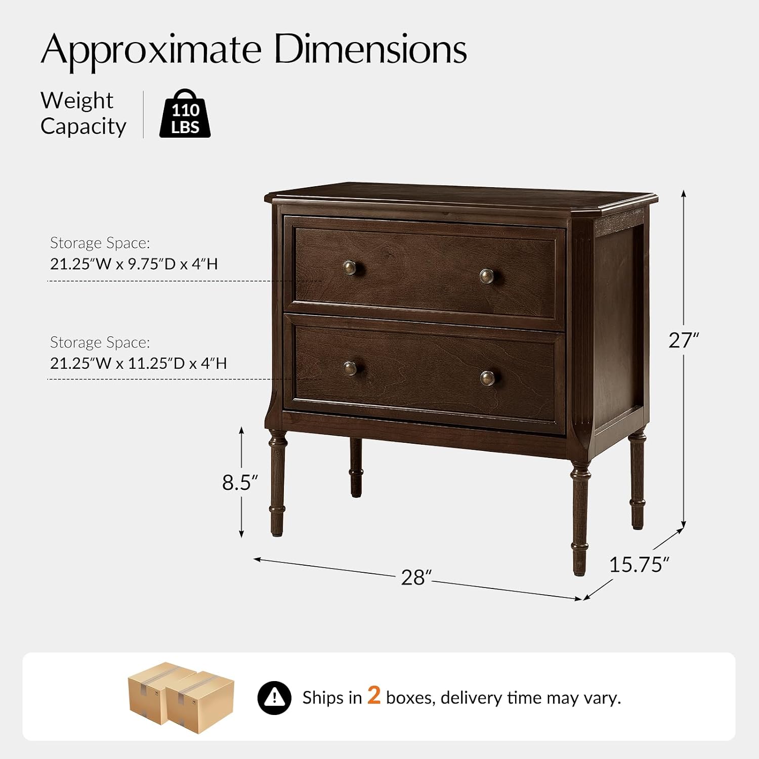 Pair of Walnut Charging Side Tables